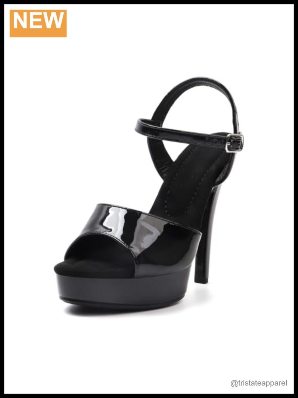 Platform Heels 5 Inch Stiletto Ankle Strap Pole Dance Shoes